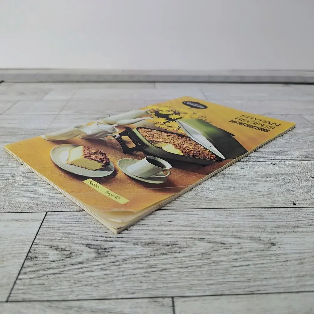 Sunbeam Frypan Recipes and Instructions Cookbook Booklet 1972 VERY‎ GOOD